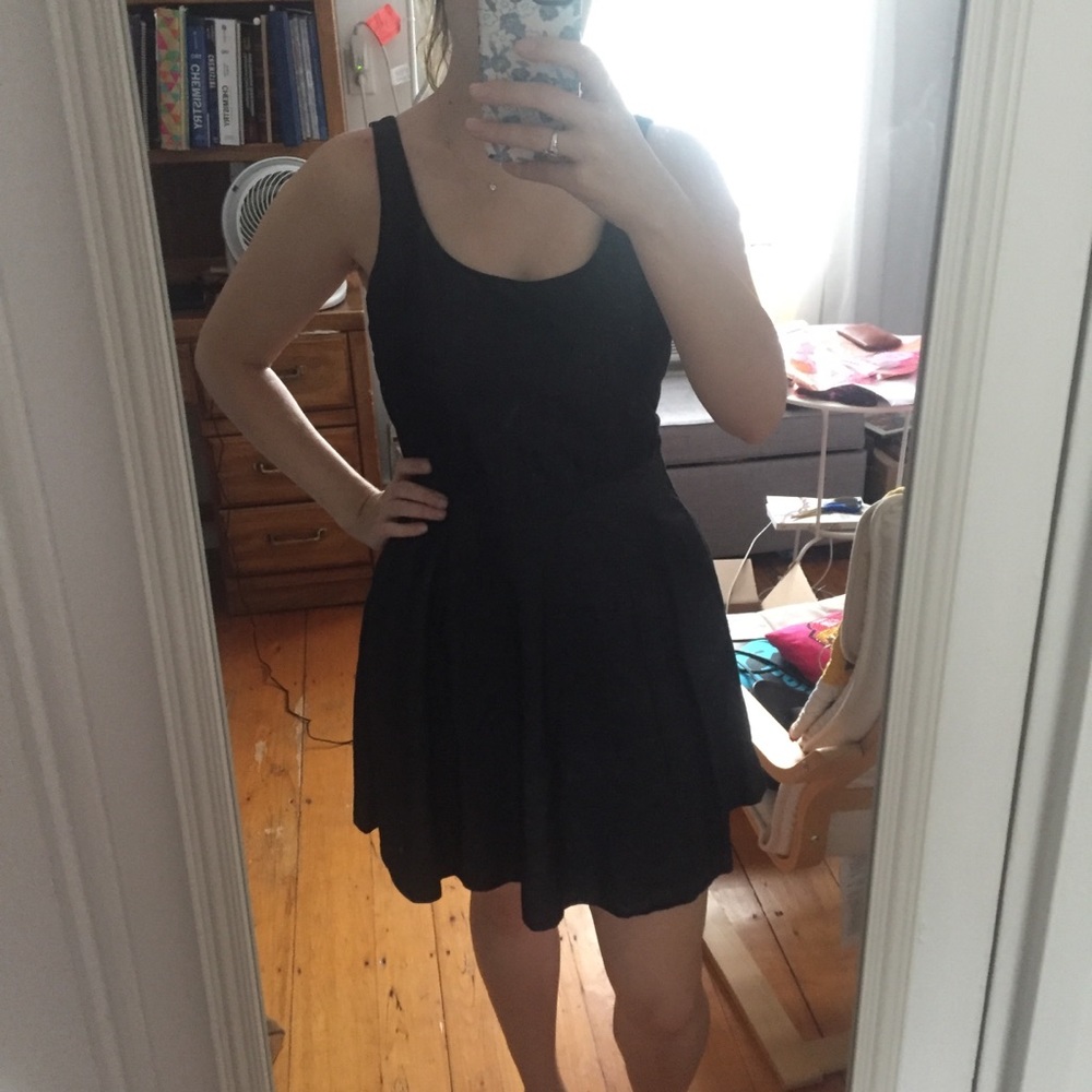 Gap scoop neck fit and flare dress size 8